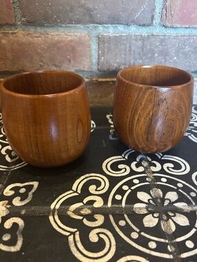 Tinnberlohas Wooden Whiskey Glass Set